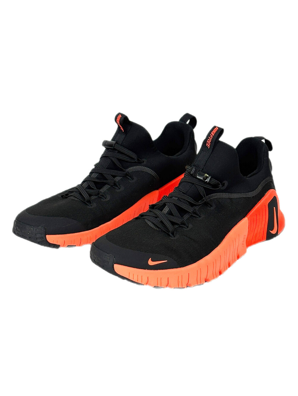 Nike Free Metcon 6 Training Shoes Mens Size 13 Black Hyper Orange FJ127-004